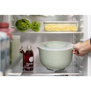 Mepal Chef It Mixing Bowl with Splashproof Lid 3000ml Chalk